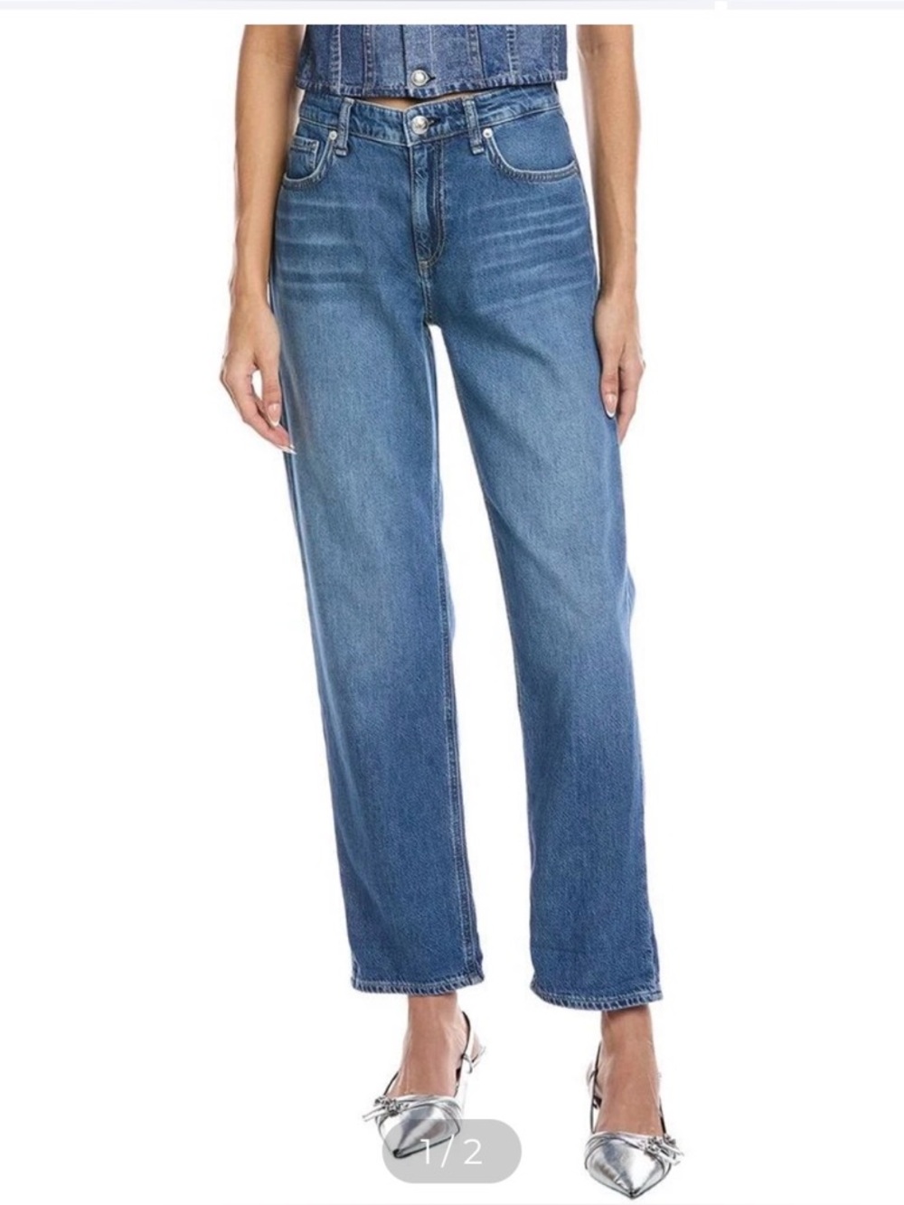 Rag & bone dre‎ low rise baggy boyfriend jeans 25